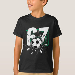 67 Soccer Six Seven 6 7 Meme 67 For Boys Men  T-Shirt