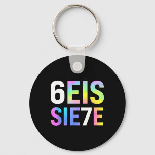 67 Spanish Meme Seis Siete Six Seven Funny Spanish Keychain