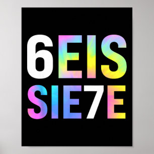 67 Spanish Meme Seis Siete Six Seven Funny Spanish Poster