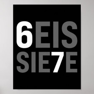 67 Spanish Meme Seis Siete Six Seven Funny Spanish Poster