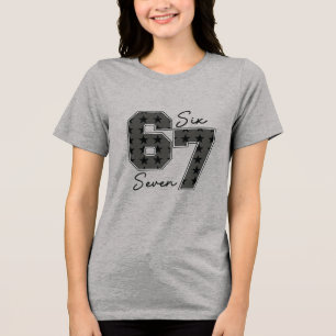 67 Star Pop Culture Vibe Trendy Tri-Blend Shirt