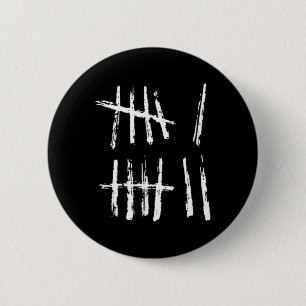 67 Tally Mark Shirt Funny Six Seven 67 Meme 6 7 Nu 2 Inch Round Button
