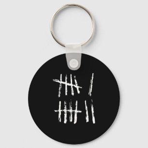 67 Tally Mark Shirt Funny Six Seven 67 Meme 6 7 Nu Keychain