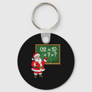 67 Teacher Christmas Santa Six Seven Meme Brainrot Keychain