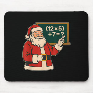 67 Teacher Christmas Santa Six Seven Meme Brainrot Mouse Pad