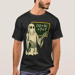 67 Teacher Halloween Ghost Six Seven Meme Brainrot T-Shirt