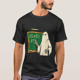67 Teacher Halloween Ghost Six Seven Meme Brainrot T-Shirt