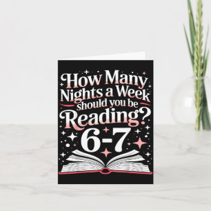 67 Teacher How Many Nights A Week Should You Be Re Card