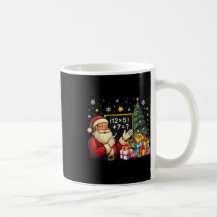 67 Teacher Santa Christmas Six Seven Meme Brainrot Coffee Mug