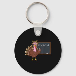 67 Teacher Thanksgiving Turkey Six Seven Meme Brai Keychain