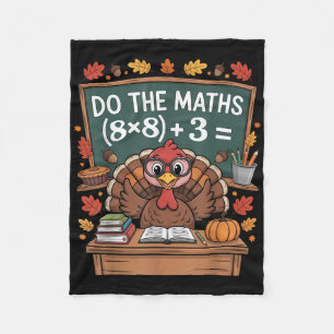 67 Teacher Thanksgiving Turkey Six Seven Meme Do T Fleece Blanket