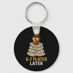 67 Thanksgiving Funny Turkey 6-7 Meme Six Seven Bo Keychain