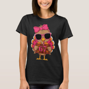 67 Thanksgiving Funny Turkey Family Thanksgiving 6 T-Shirt