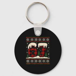 67 Ugly Christmas Design Party For Holiday Fun Keychain