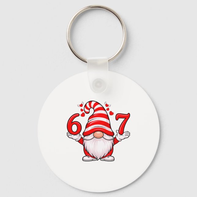 67 Valentines Cool Valentine Day Shirts For 6 7 Sh Keychain (Front)