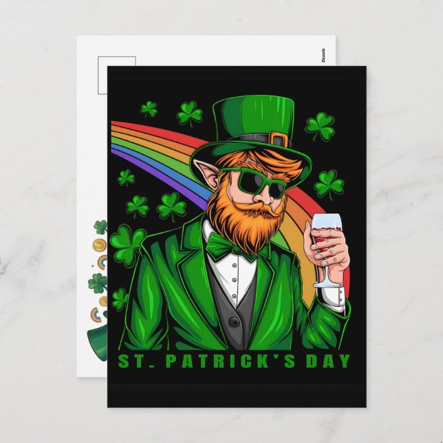 67 Viral Meme St Patricks Holiday Postcard (Front/Back)