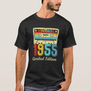 67 Years Old Bday Born In 1955 Vintage 67Th Birthd T-Shirt