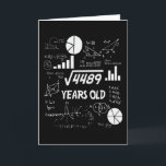 67 Years Old Bday Math Teacher 67th Birthday Gift Card<br><div class="desc">Birthday Design For anyone who's horoscope say difficult & Stubborn But totally worth.Wear it with pride at work,  school gym perfect to pair with shorts,  leggings or jeans for a casual yet trendy Look</div>