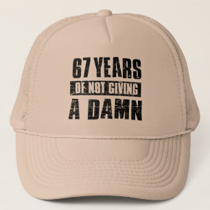 67 years trucker hat