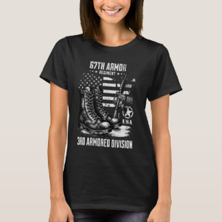 67th Armour Regiment 3rd Armoured Division Militar T-Shirt