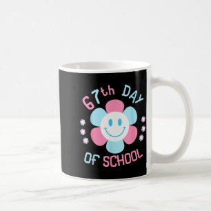 67th Day Of School Funny 100th Of School Students Coffee Mug