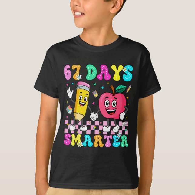 67th Day Of School Shirt 67 Days Smarter Teacher B (Front)