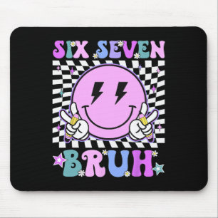 67th Day Of School Shirt Six Seven Bruh Teacher Bo Mouse Pad