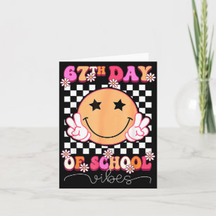 67th Day Of School Vibes Funny Six Seven 67 Meme S Card