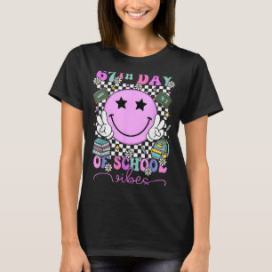 67th Day Of School Vibes Shirt 67 Days Smarter Smi