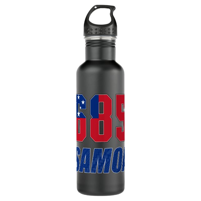 685 Samoa Design Clothing   710 Ml Water Bottle (Front)