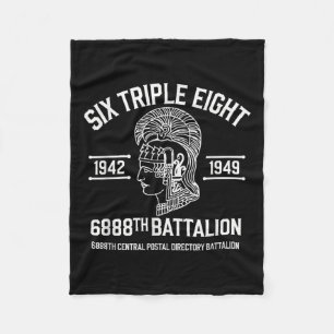 6888th Central Postal Directory Battalion 6 Triple Fleece Blanket