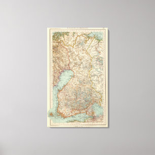 68 Finland Canvas Print