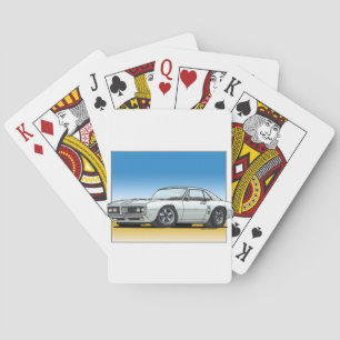 68_Firebird_WHITE Playing Cards