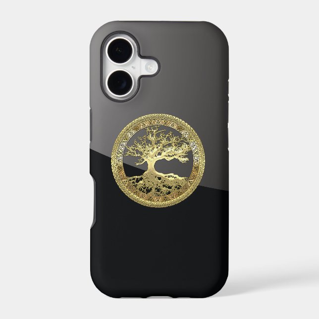 [68] Golden Celtic Tree of Life (Back)