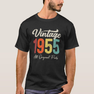 68 Years Old Vintage 1955 68th Birthday Decoration T-Shirt