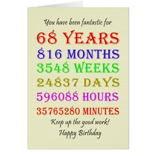 68e anniversaire Jalons (Devant)