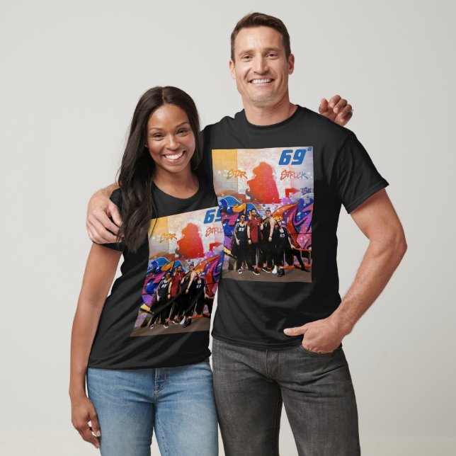 69º Star Struck Shirt - Blue Logo (Unisex)