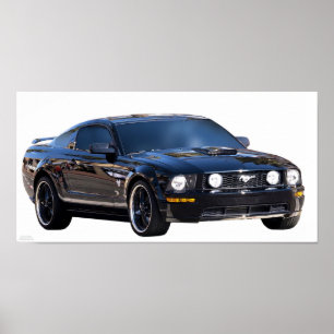 '69 AFFICHE DE CAFÉ DE MUSTANG DU PATRON 429