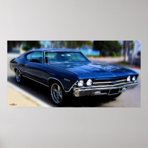 69 CHEVELLE POSTER
