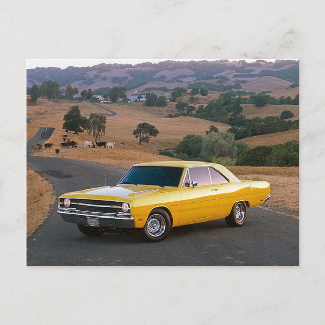 69' Dodge Dart Postcard (Front)