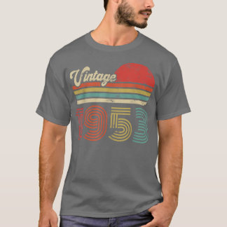 69 Year Old Birthday Vintage 1953 69th Birthday T-Shirt
