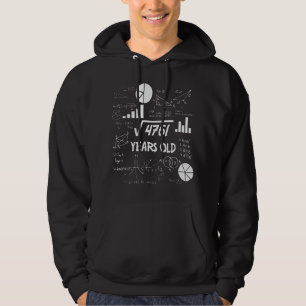 69 Years Old Bday Math Teacher 69th Birthday Gift Hoodie
