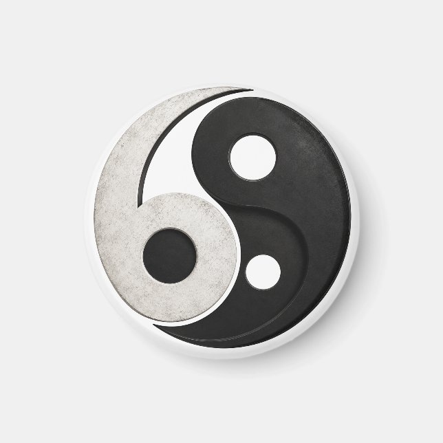 69 Yin Yang Symbol Design Magnet (Front)