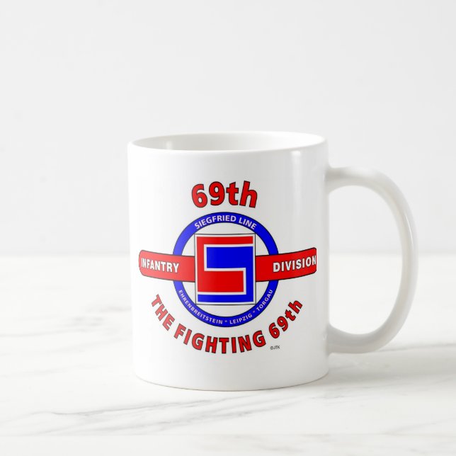 69TH INFANTRY DIVISION "THE FIGHTING 69TH" COFFEE MUG (Right)