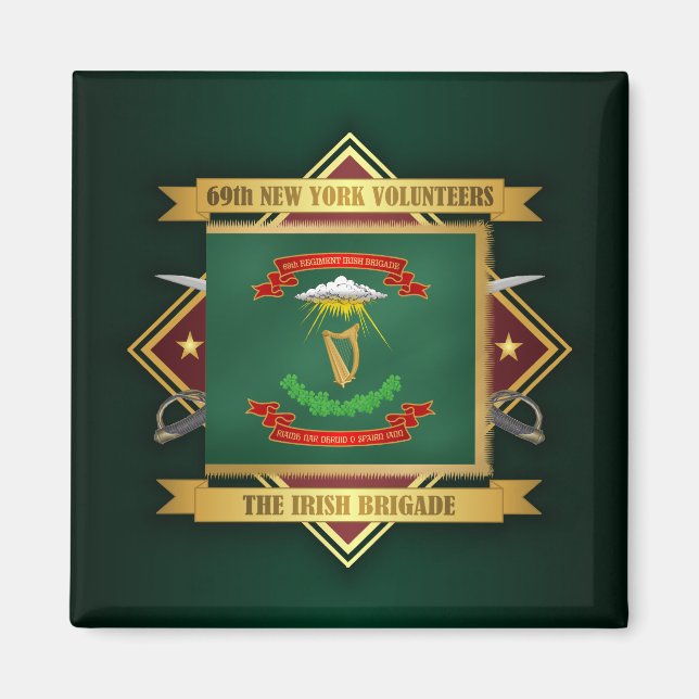 69th New York Volunteer Infantry Magnet (Front)