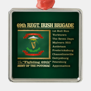 69th Regiment, Irish Brigade (BH) Metal Ornament