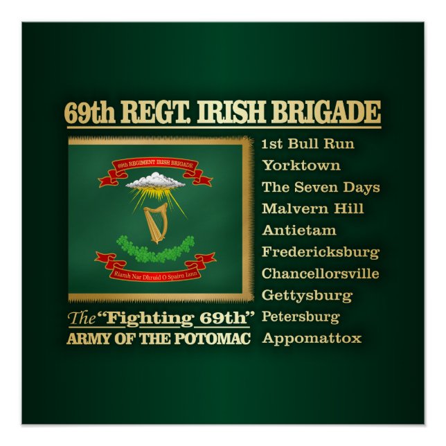 69th Regiment, Irish Brigade (BH) Poster (Front)