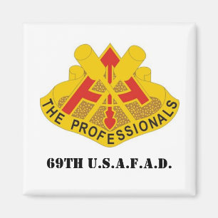 69th U.S.A.F.A.D. Magnet