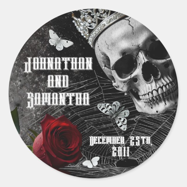 6 - 3"  Favour Stickers Haunting Adeline Zade Mead (Front)