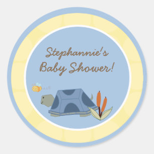 6 - 3" Favour Stickers Leap Frog Turtle Bee Drago